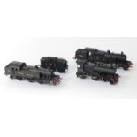 Three kit built OO gauge locomotives, comprising British Railways M49 and two LMS locomotives 470
