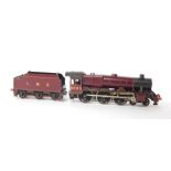 A kit built OO gauge locomotive Canada, LMS red livery, 4-6-0, 5553.