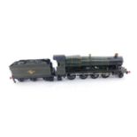 A kit built OO gauge 4700 Class locomotive, British Rail green livery, No.4700, 2-8-0.