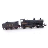 A kit built OO gauge locomotive, LMS black livery, 25350, 4-4-0.