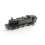 A kit built OO gauge Great Western locomotive, green livery, 2-6-2, 6102.