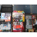 Airfix kits, some boxed, further kits, figures, paints, and sundry toys. (qty)