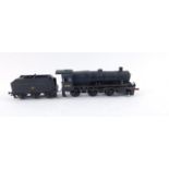 A kit built OO gauge Lobster Class locomotive, British Rail black livery, 42983, 2-6-0.