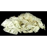 Various Victorian and later christening garments, under slips etc.Provenance: Formerly the