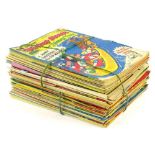 A collection of 1970's Walt Disney Mickey Mouse and Disney time comics, various dates, mainly 1977