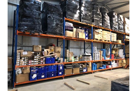 Pallet Racking, as imaged, collection post sale by appointment at South Witham, Near Grantham. - Image 1 of 2