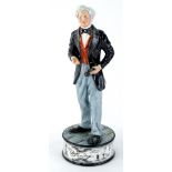 A Royal Doulton prestige porcelain figure, pioneers collection Michael Faraday limited edition No.