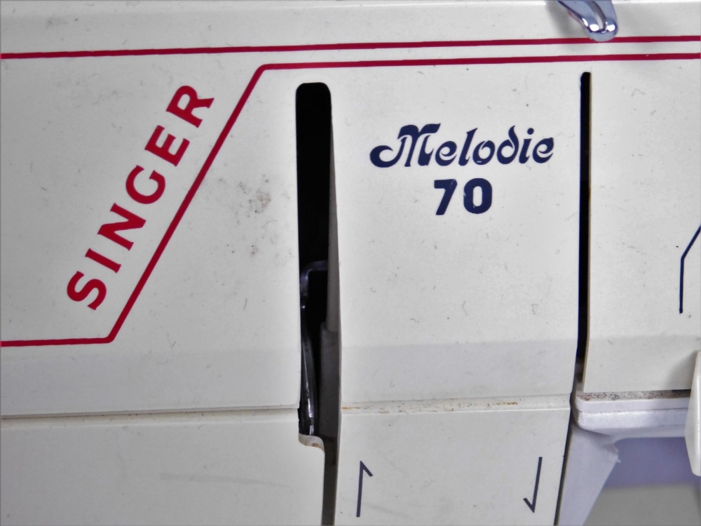 A Singer electric sewing machine, Melodie 70 and two others. (3)