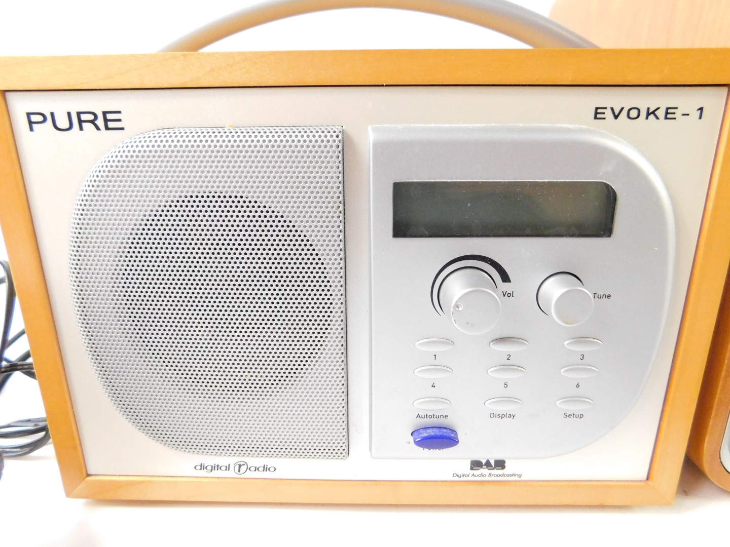 A Pure Evoke -1 Digital Radio, Pure Legato CD player, and a pair of pure speakers, with - Image 2 of 6