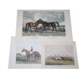 English School (19thC) Sefton, Winner of The Derby Stakes at Epsom 1878, coloured lithograph,