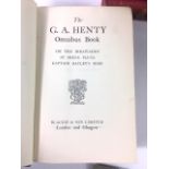 G A Henty. In The Heart Of The Rockies., Omnibus Book., Out With Garibaldi., St Bartholomew's