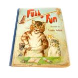 Louis Wain and Clifton Bingham. Full Of Fun, first edition, cloth with illustrated boards, published