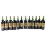 Twelve bottles of Batailley Grand Cru, Paullac, 1983.