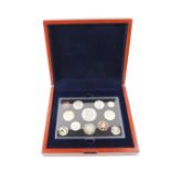 A Royal Mint United Kingdom Executive Proof coin set 2007, limited edition 3874/5000, boxed with