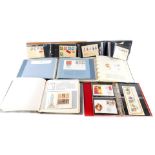 Philately Germany.- F.D.Cs contained in six albums, East and West Germany, dated 1950s - 1980s.