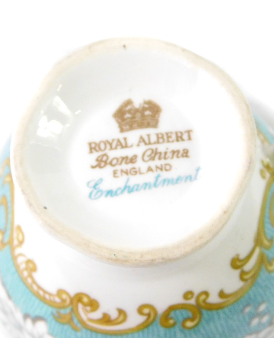 A Royal Albert porcelain part coffee service, decorated in the Enchantment pattern, comprising - Image 2 of 2