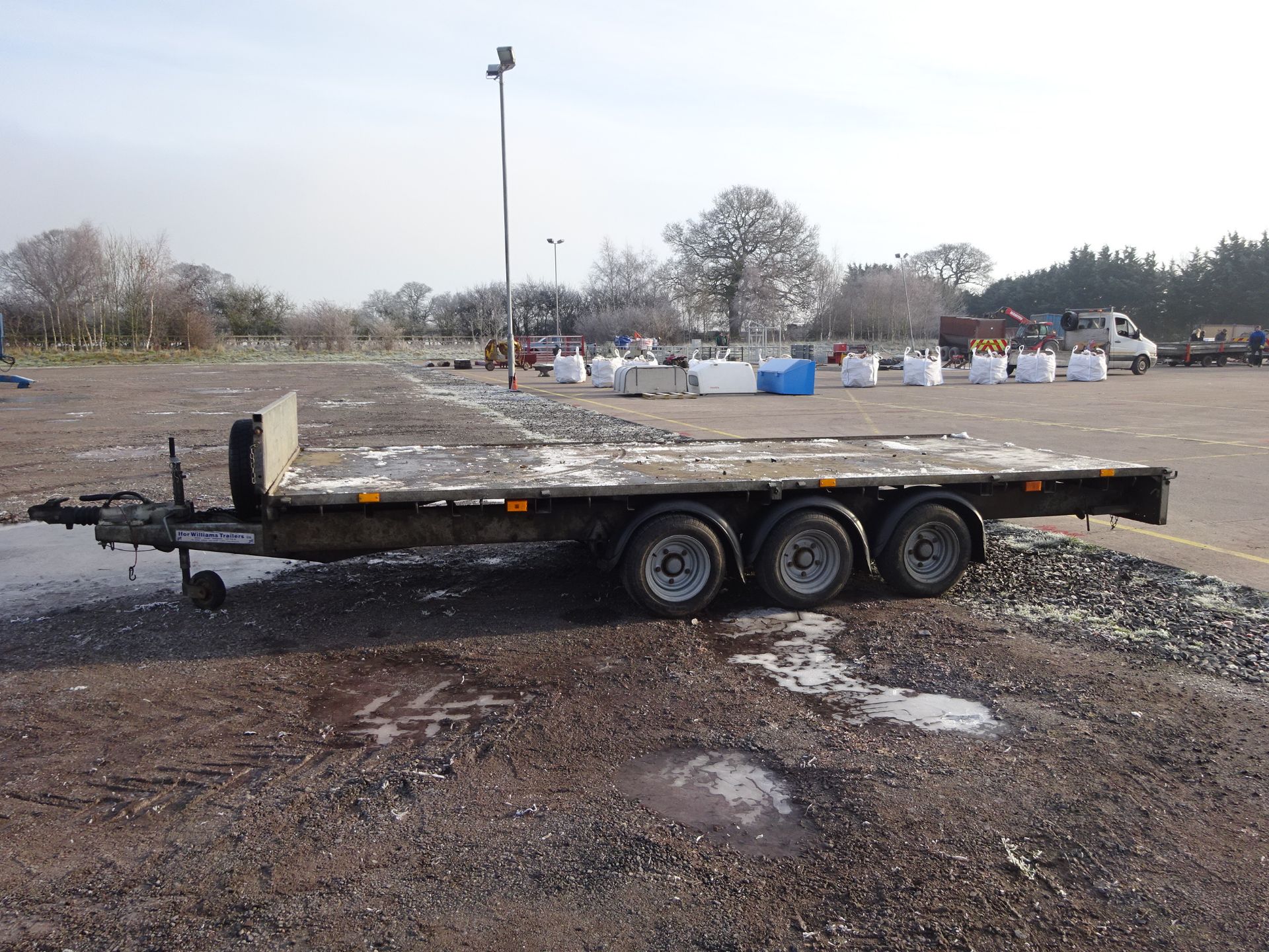 2016 IFOR WILLIAMS 16FT TRI AXLE TRAILER