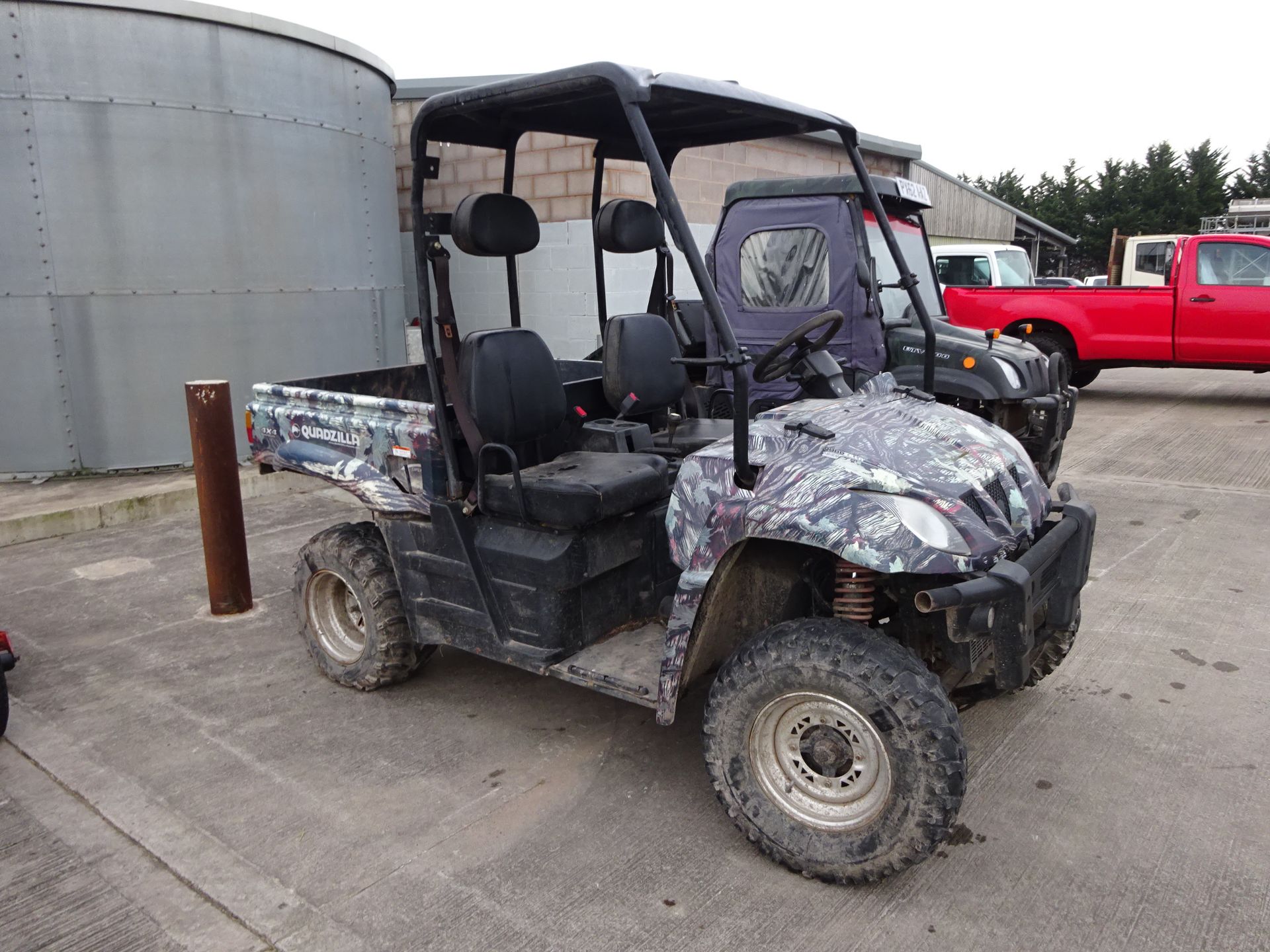 QUAD 4X4 MULE UTV 1757 MILES 2010 - Bild 3 aus 3