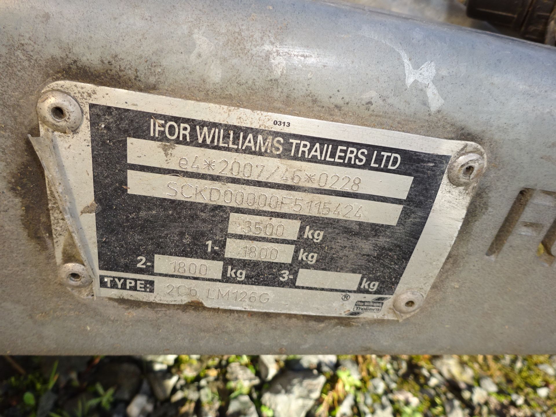 IFOR WILLIAMS FLAT BED TRAILER - Image 4 of 4