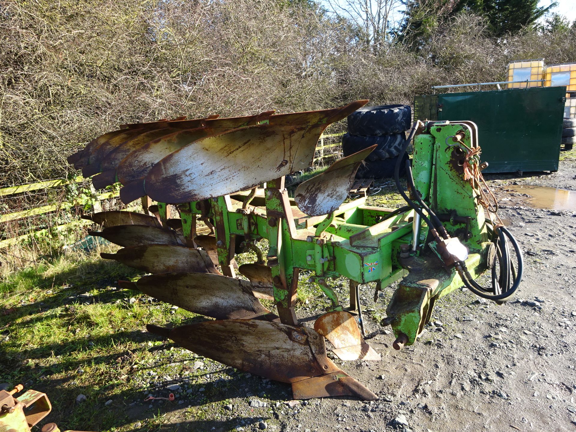 DOWDESWELL DP7 D5 FURROW PLOUGH