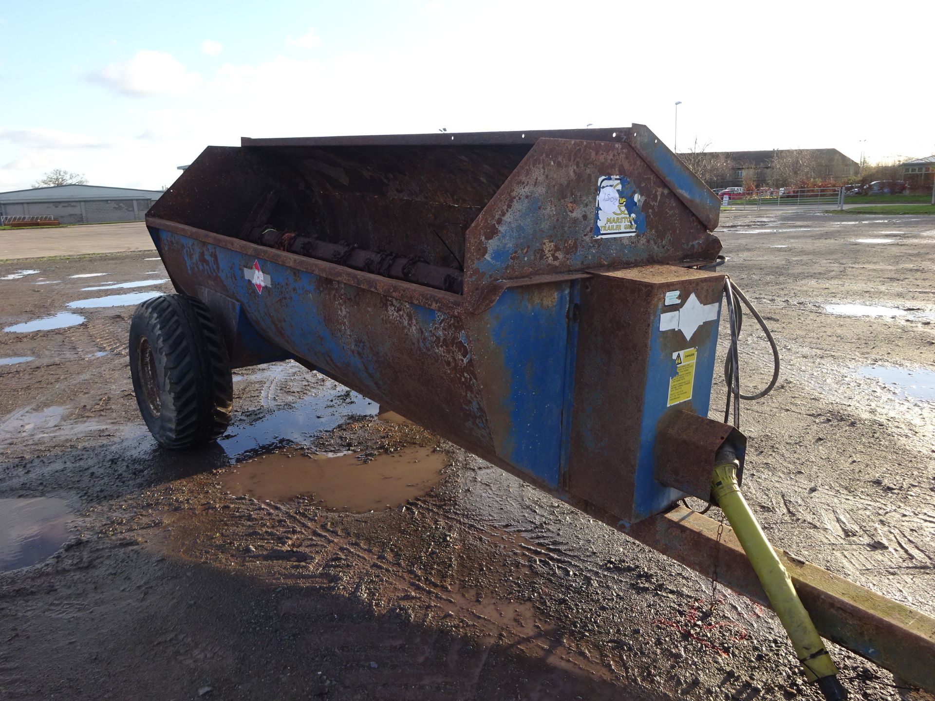 AS MARSTON BARREL ROTO SPREADER HYDRAULIC LID 1997