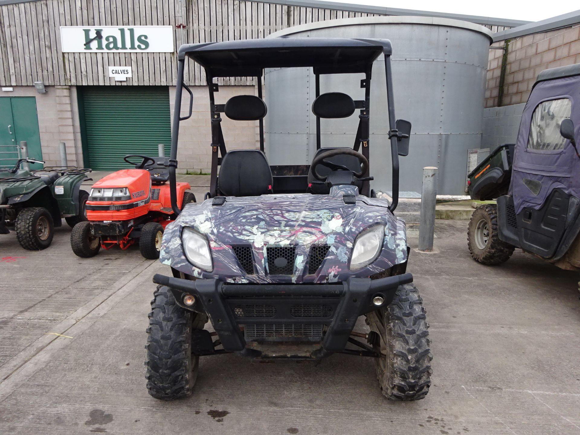 QUAD 4X4 MULE UTV 1757 MILES 2010 - Image 2 of 3