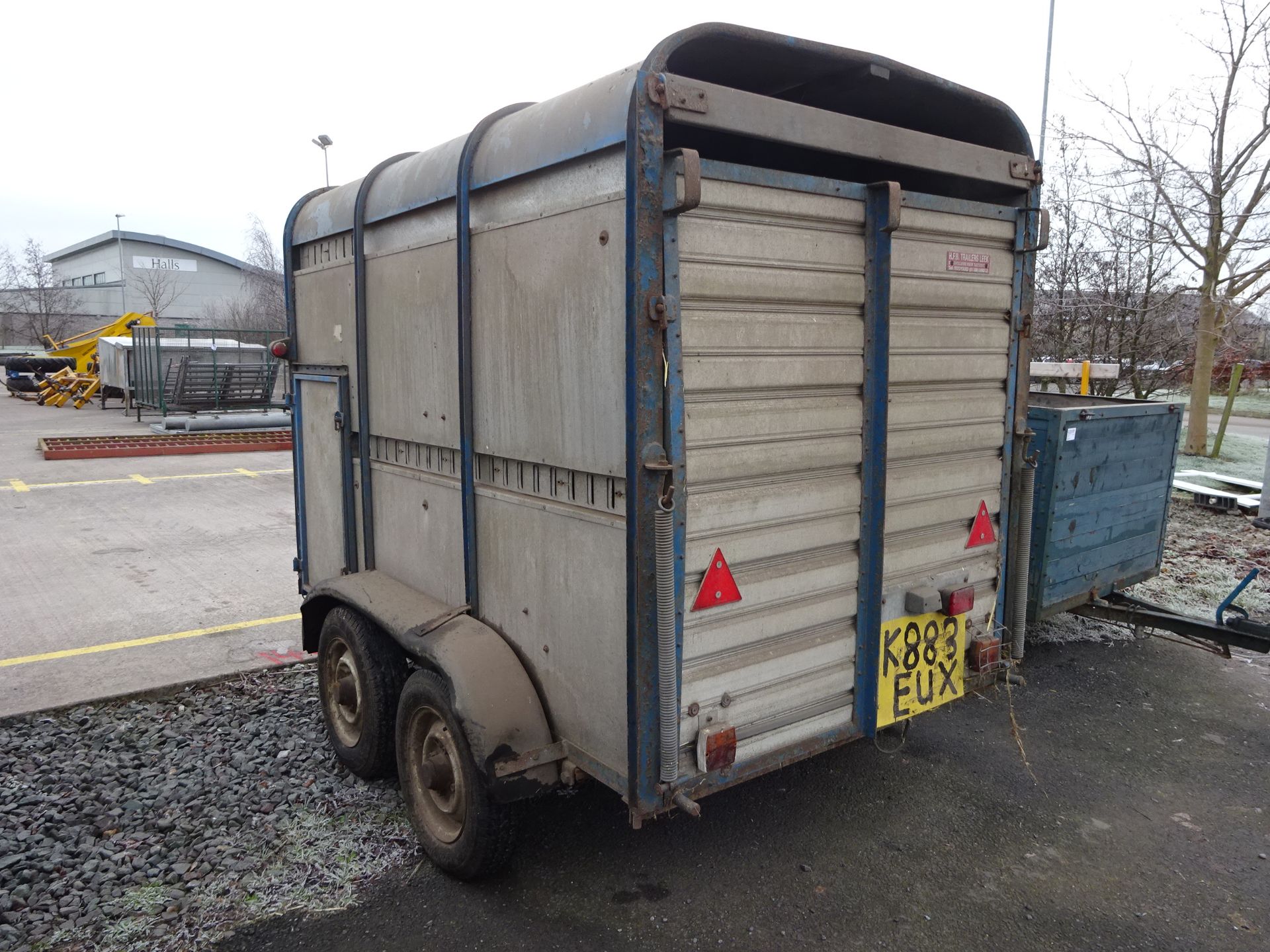 CATTLE TRAILER 8FT X 4FT GOOD CONDITION