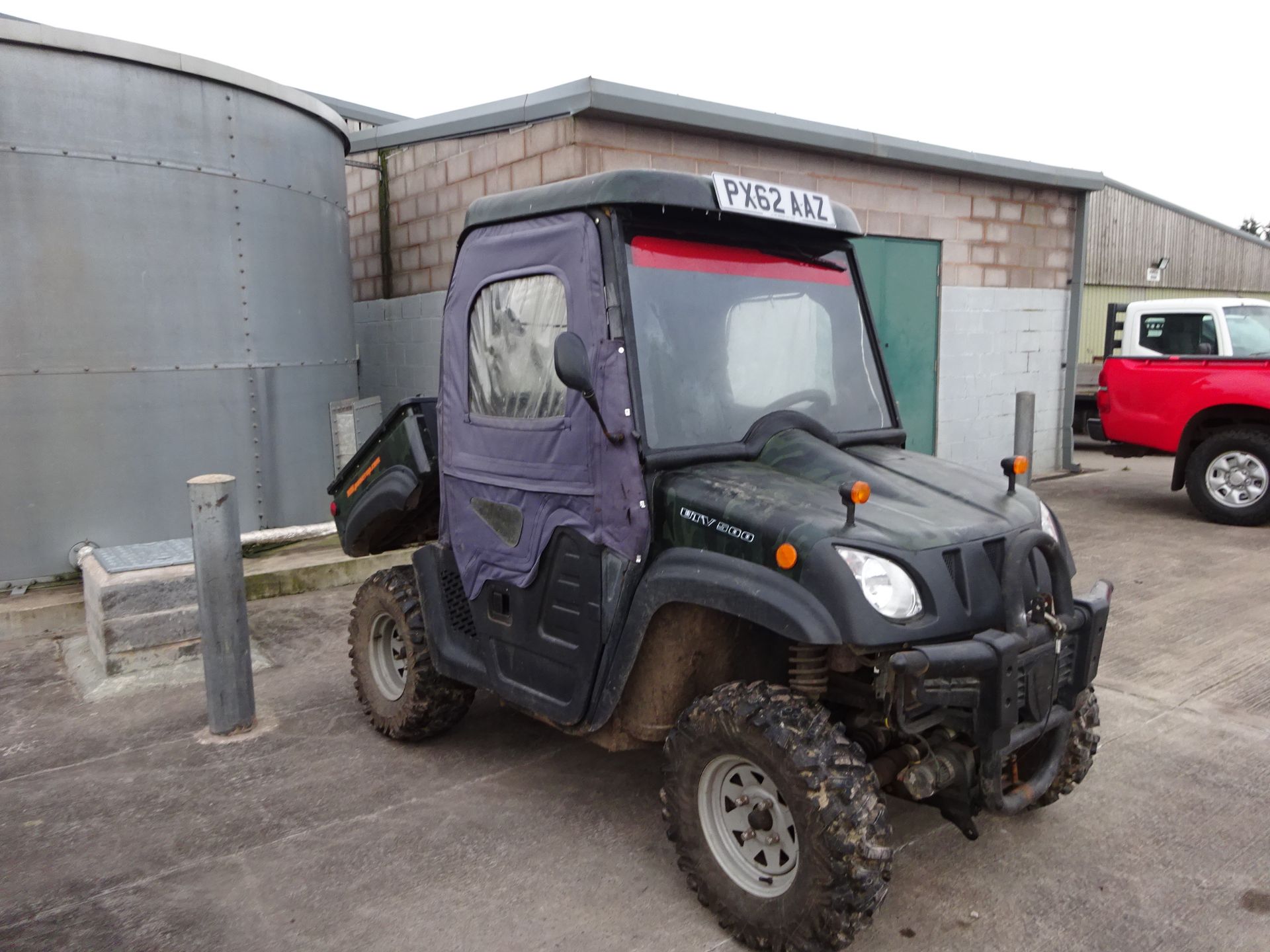 XINYANY XY 500 4X4 MULE UTV 2013 ROAD REGISTERED V5 ELECTRIC TIP BODY, ELECTRIC WYNCH, FULL CAB - Image 2 of 3