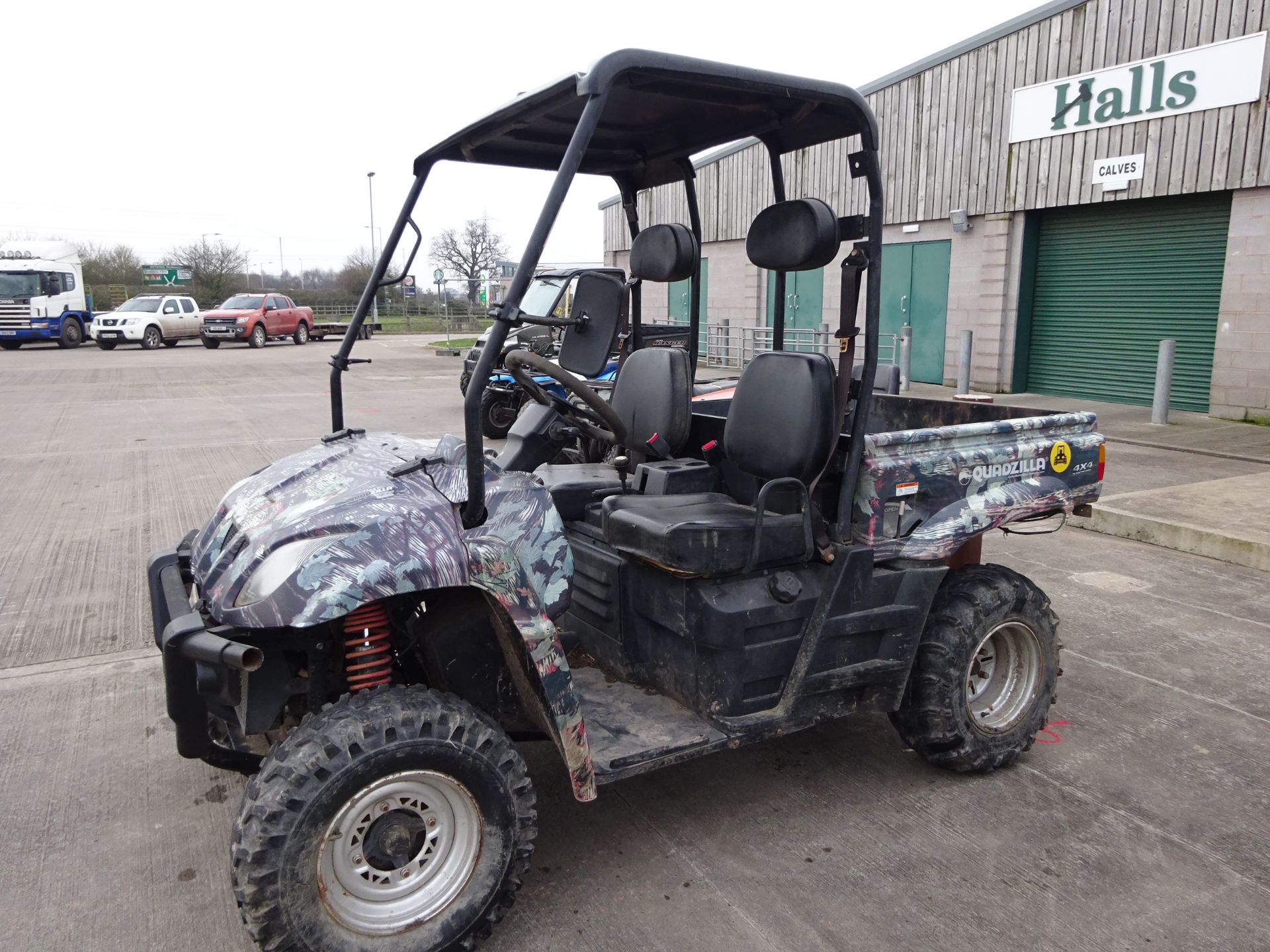 QUAD 4X4 MULE UTV 1757 MILES 2010