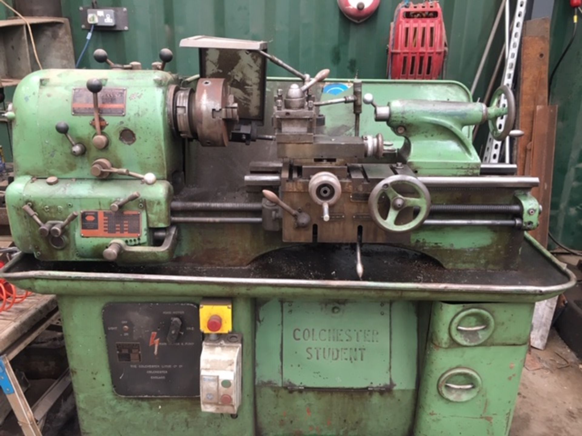 COLCHESTER STUDENT LATHE GWO