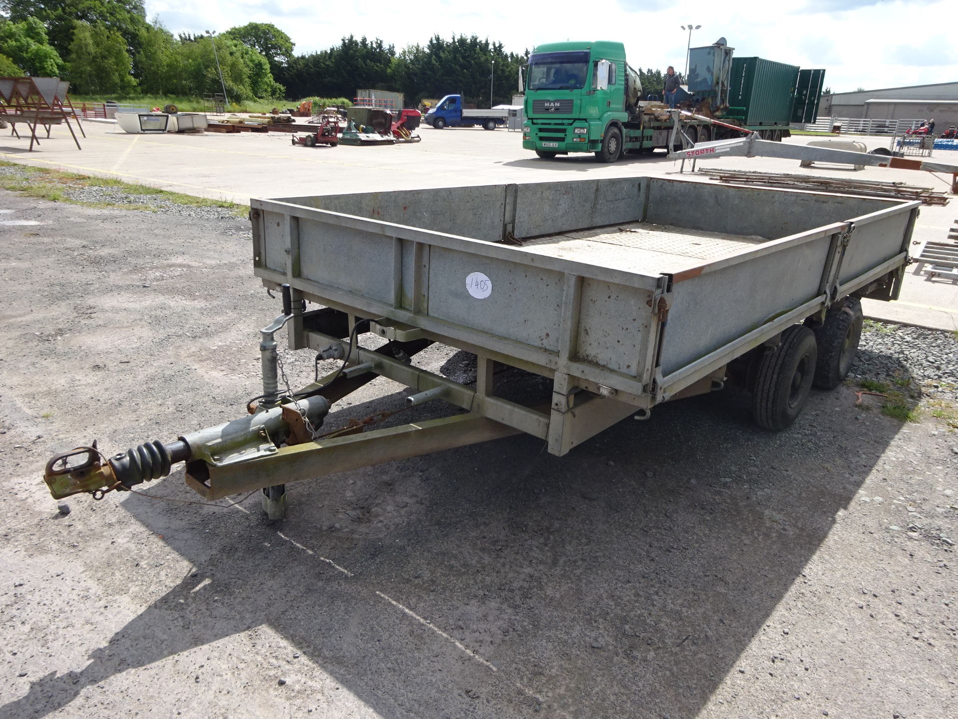 12X6 IFOR WILLIAMS TRAILER C/W SIDES