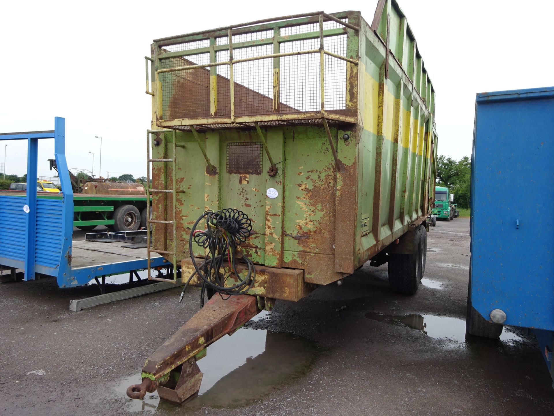 KEN WOTTON 18FT TIPPING TRAILER