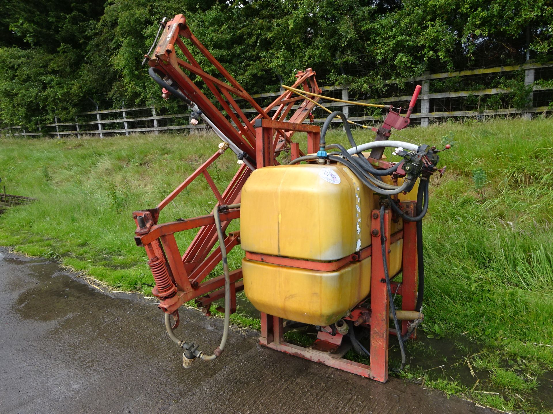 SMALL YELLOW CROP SPRAYER