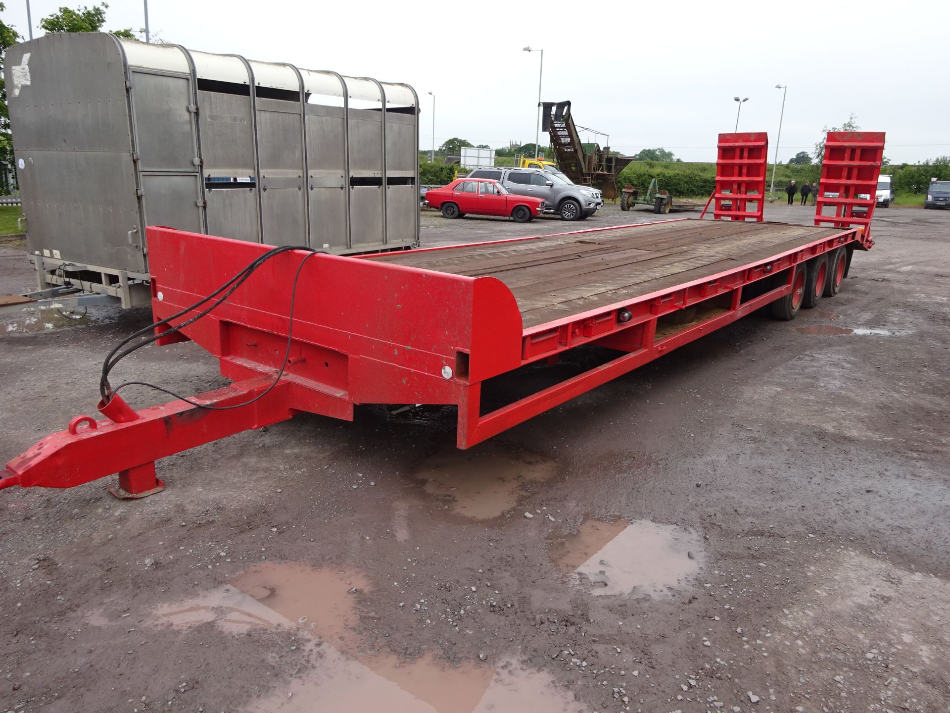 JPM 34FT TRI AXLE LOW LOADER TRAILER