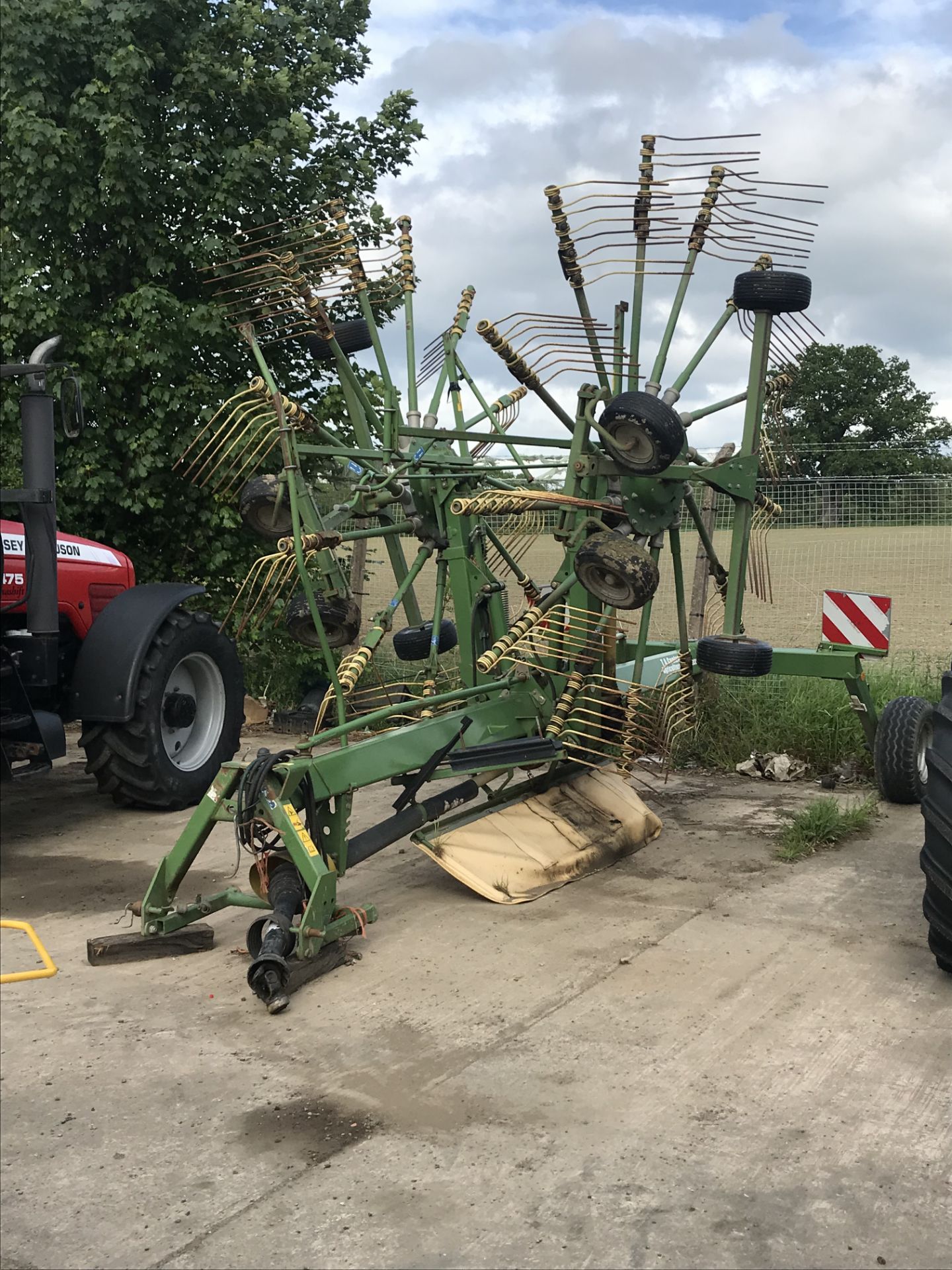 KRONE SWADRO 800/26 TWIN ROTOR RAKE