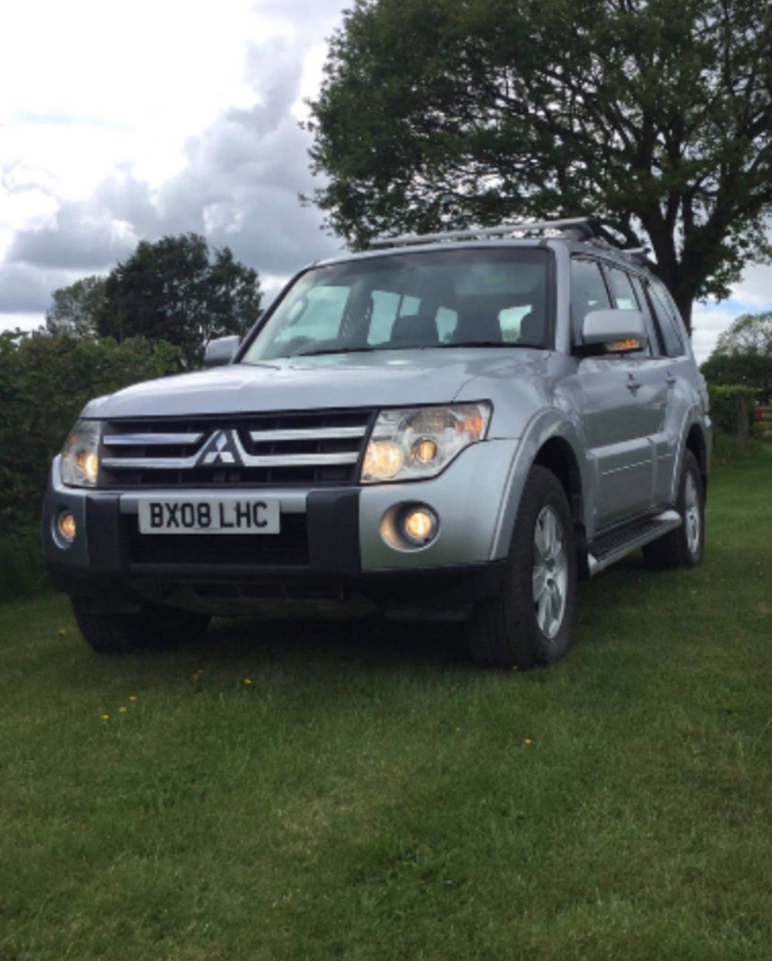 2008 3.2 DIESEL LWB MITSUBISHI SHOGUN SILVER 110000 MILES 11M MOT