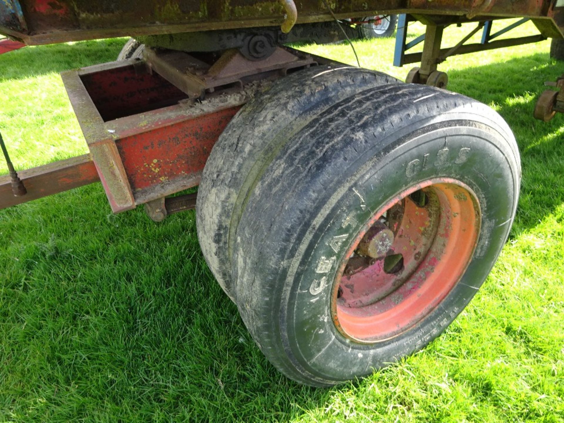 TRIPLE AXLE ARTICULATED BALE TRAILER C/W BOGEY - Image 4 of 4