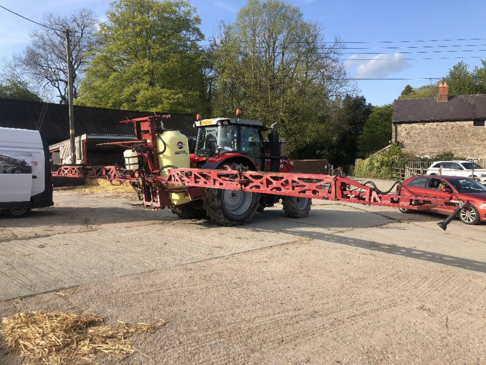 HARDI VHY MASTER PLUS CROP SPRAYER 15M BOOMS,12LITRE TANK,FOAM BOUT MARKER