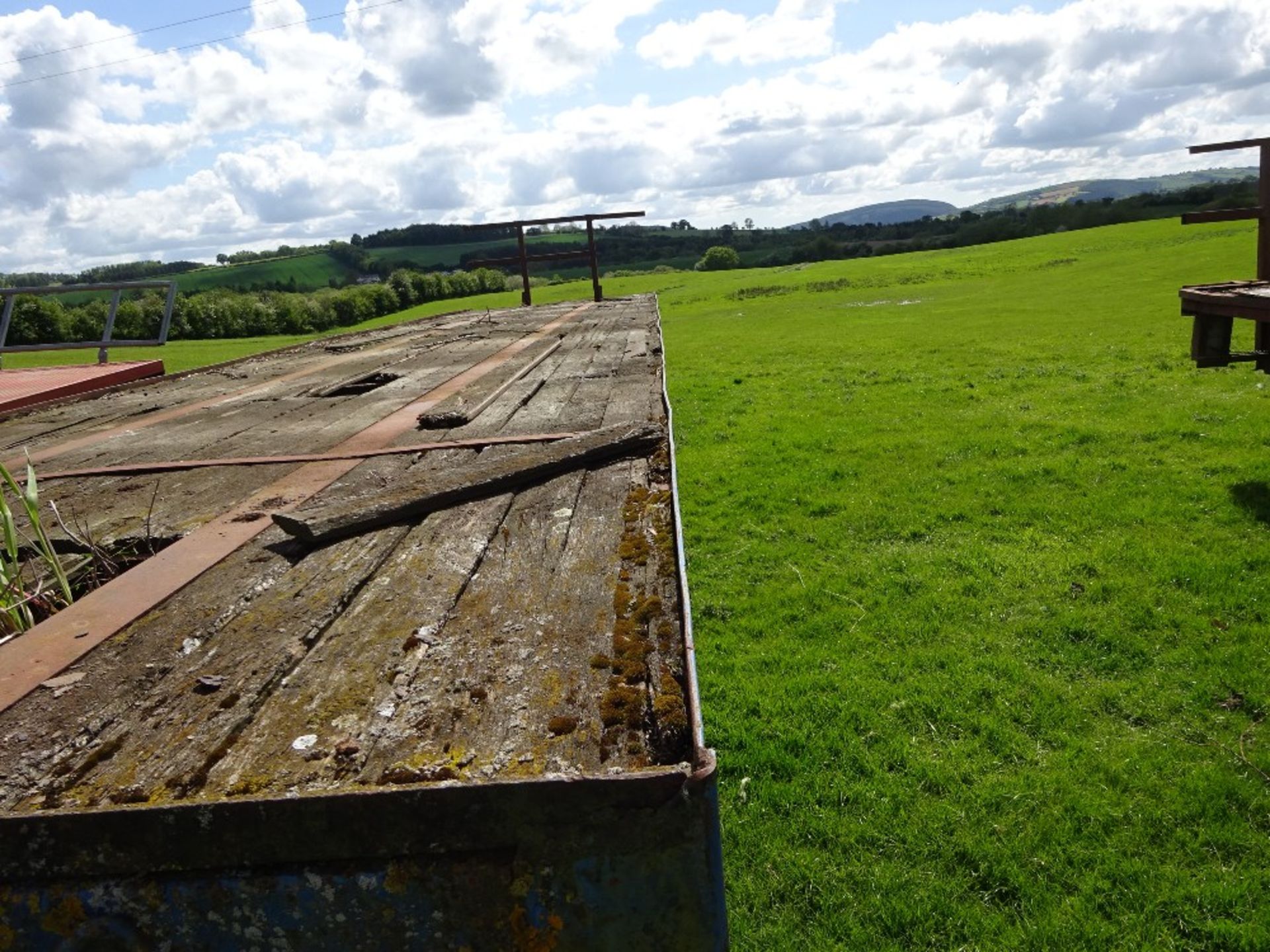 TRIPLE AXLE ARTICULATED BALE TRAILER C/W BOGEY - Image 3 of 4