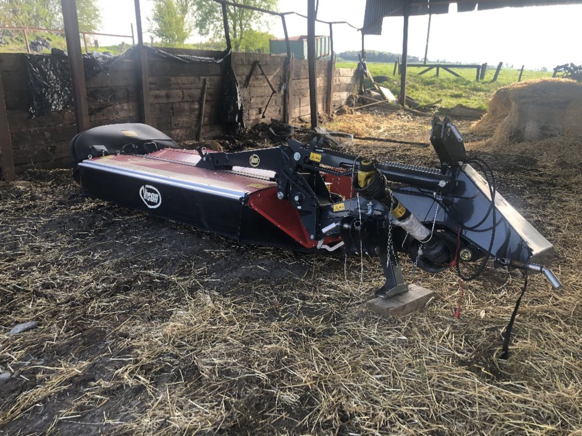 VICON EXTRA 632T MOWER CONDITIONER, 2018, 90 ACRES ONLY