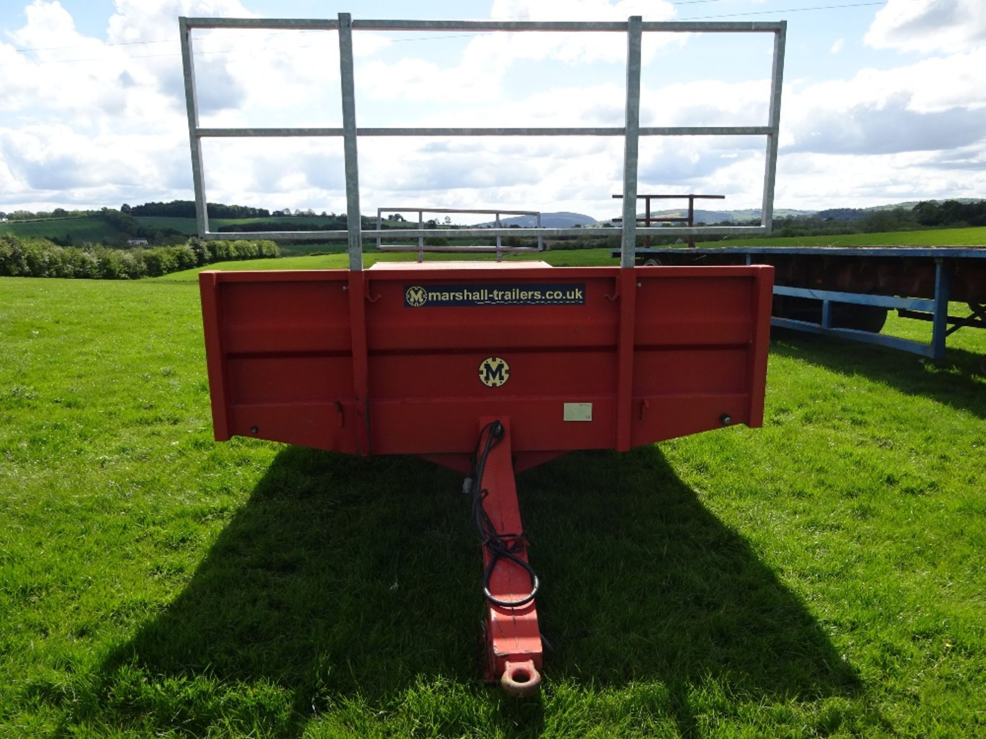 2010 MARSTON STEEL T/A BALE TRAILER  APPROX 25FT - Image 2 of 10