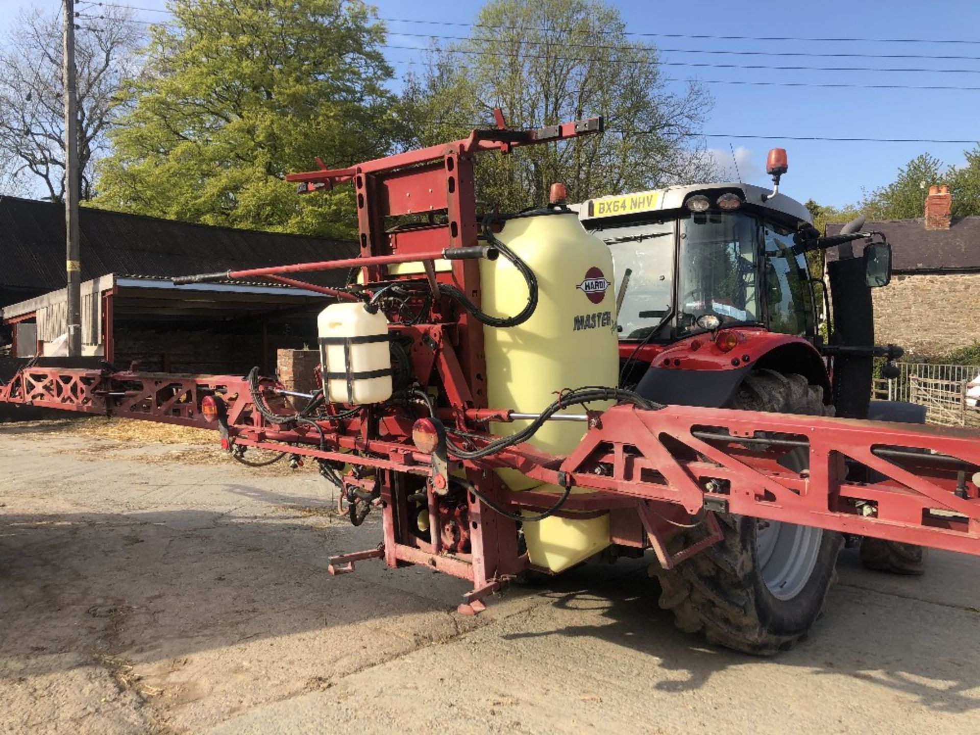 HARDI VHY MASTER PLUS CROP SPRAYER 15M BOOMS,12LITRE TANK,FOAM BOUT MARKER - Image 2 of 2