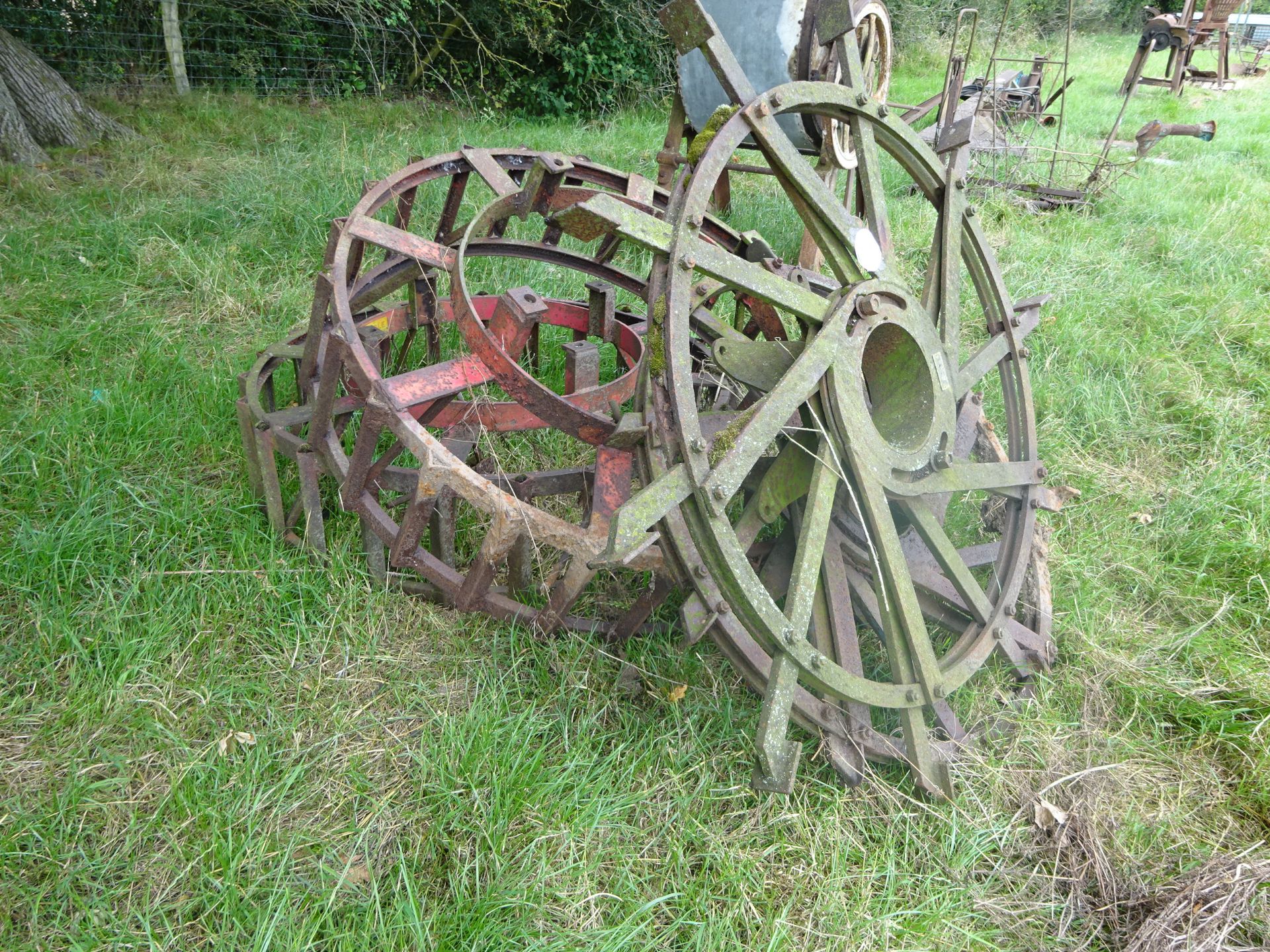 SET OF CAGE WHEELS FOR FORDSON SUPER MAJOR