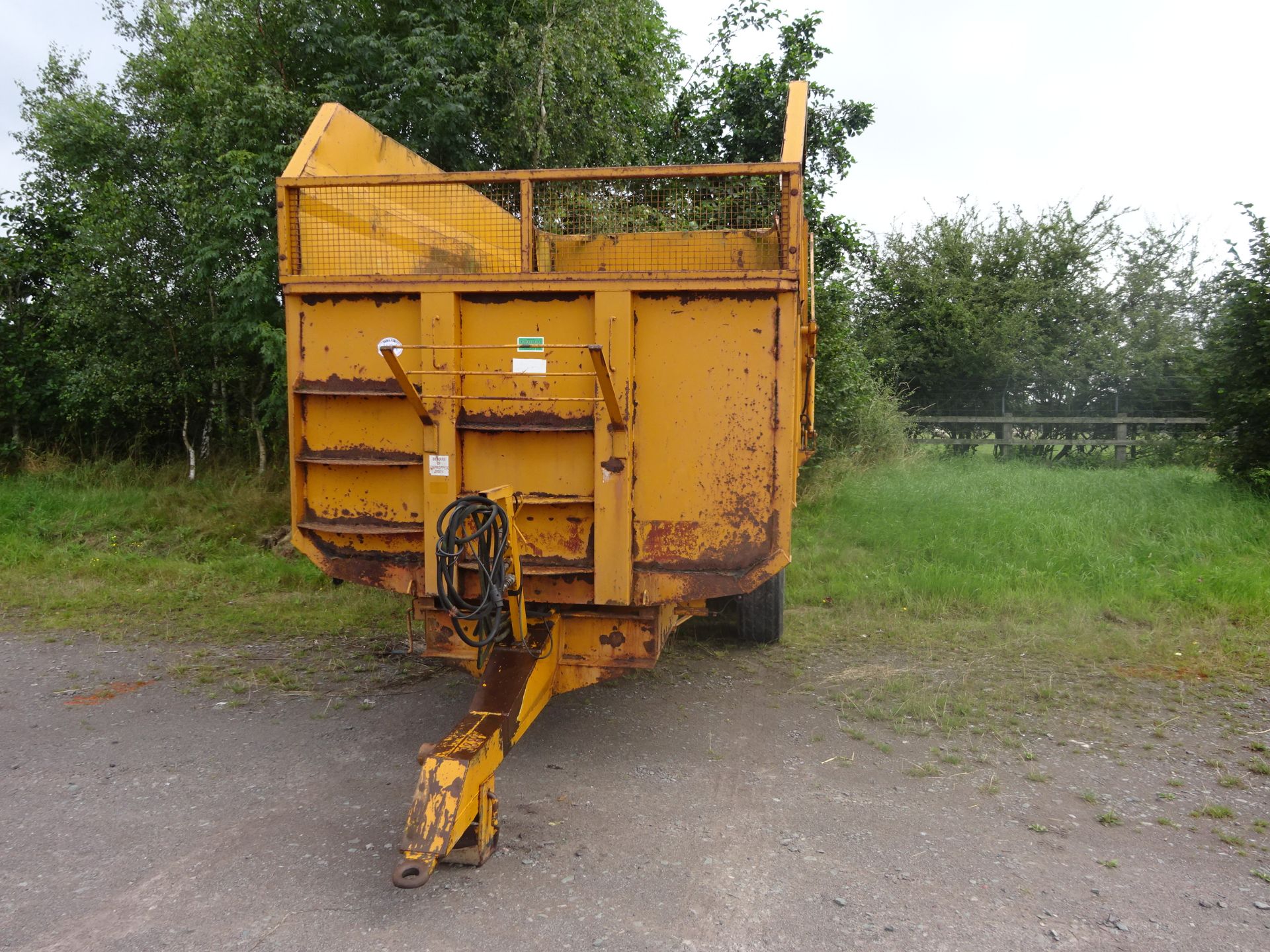 RICHARD WESTERN 10T SILAGE TRAILER