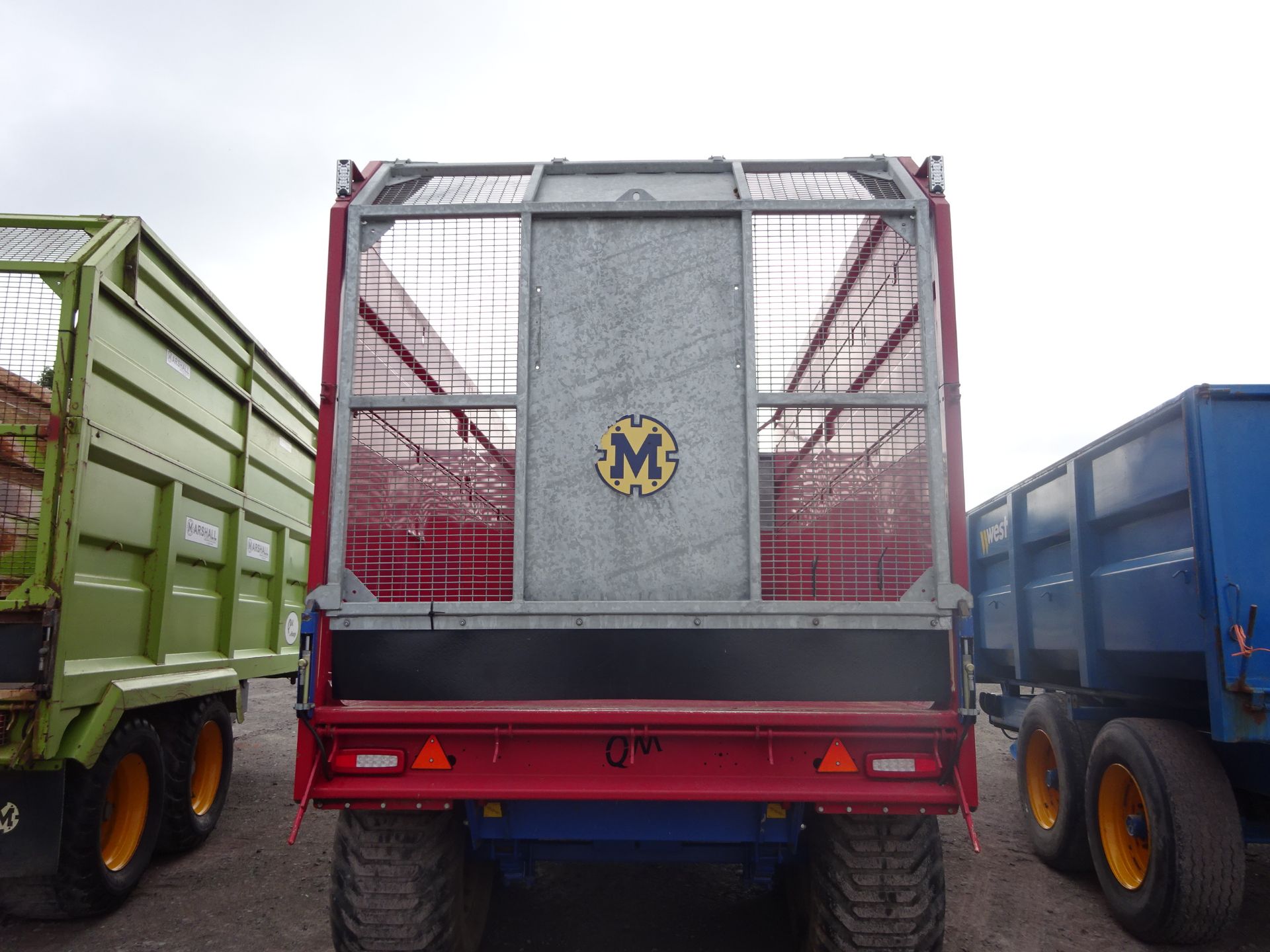 2015 MARSHALL QM11 SILAGE TRAILER - Image 3 of 3