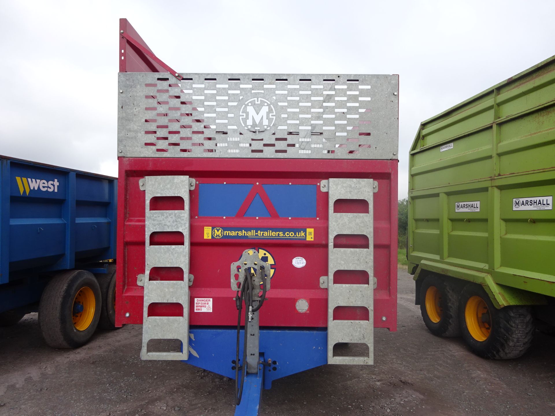 2015 MARSHALL QM11 SILAGE TRAILER