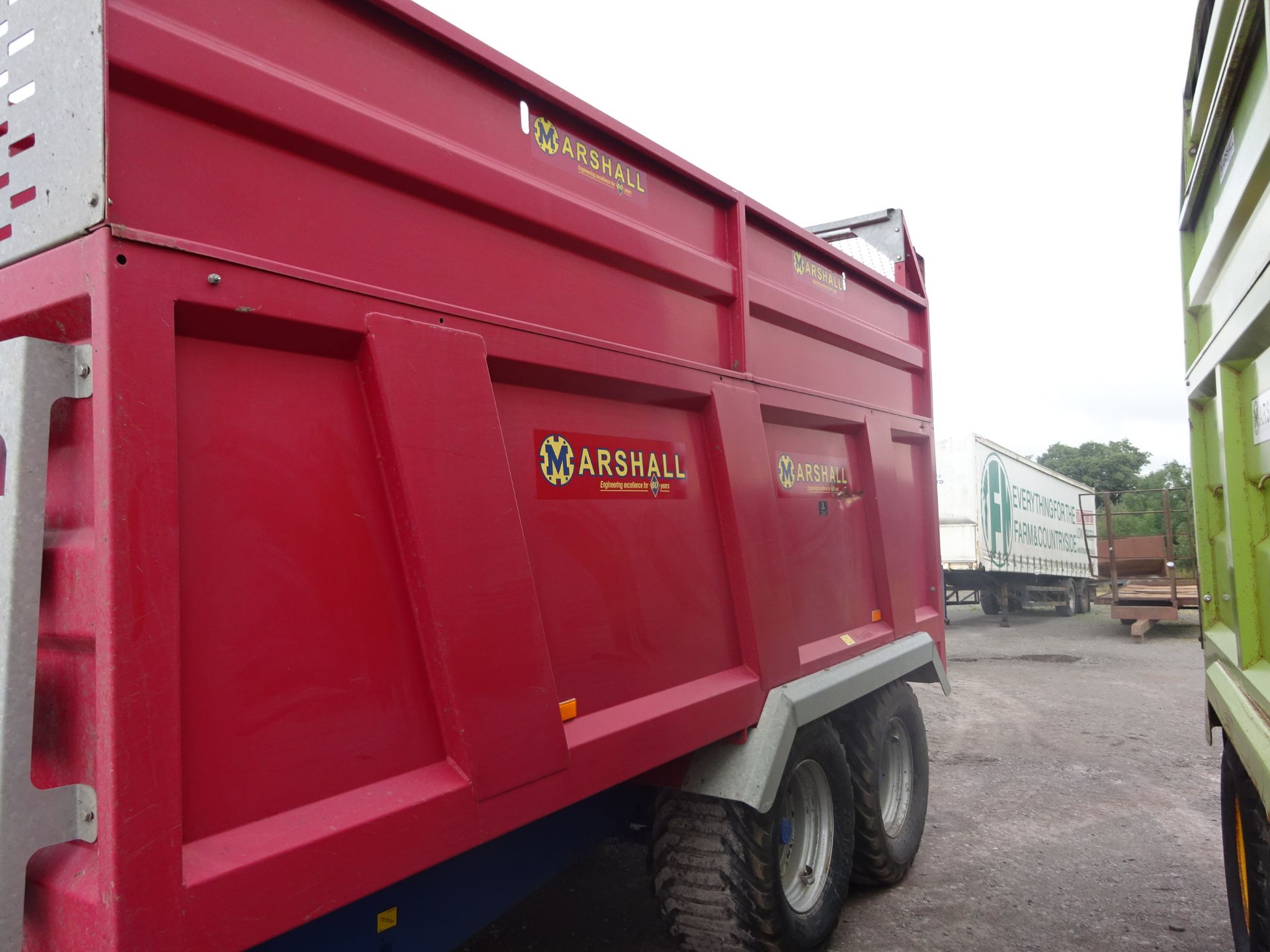 2015 MARSHALL QM11 SILAGE TRAILER - Image 2 of 3