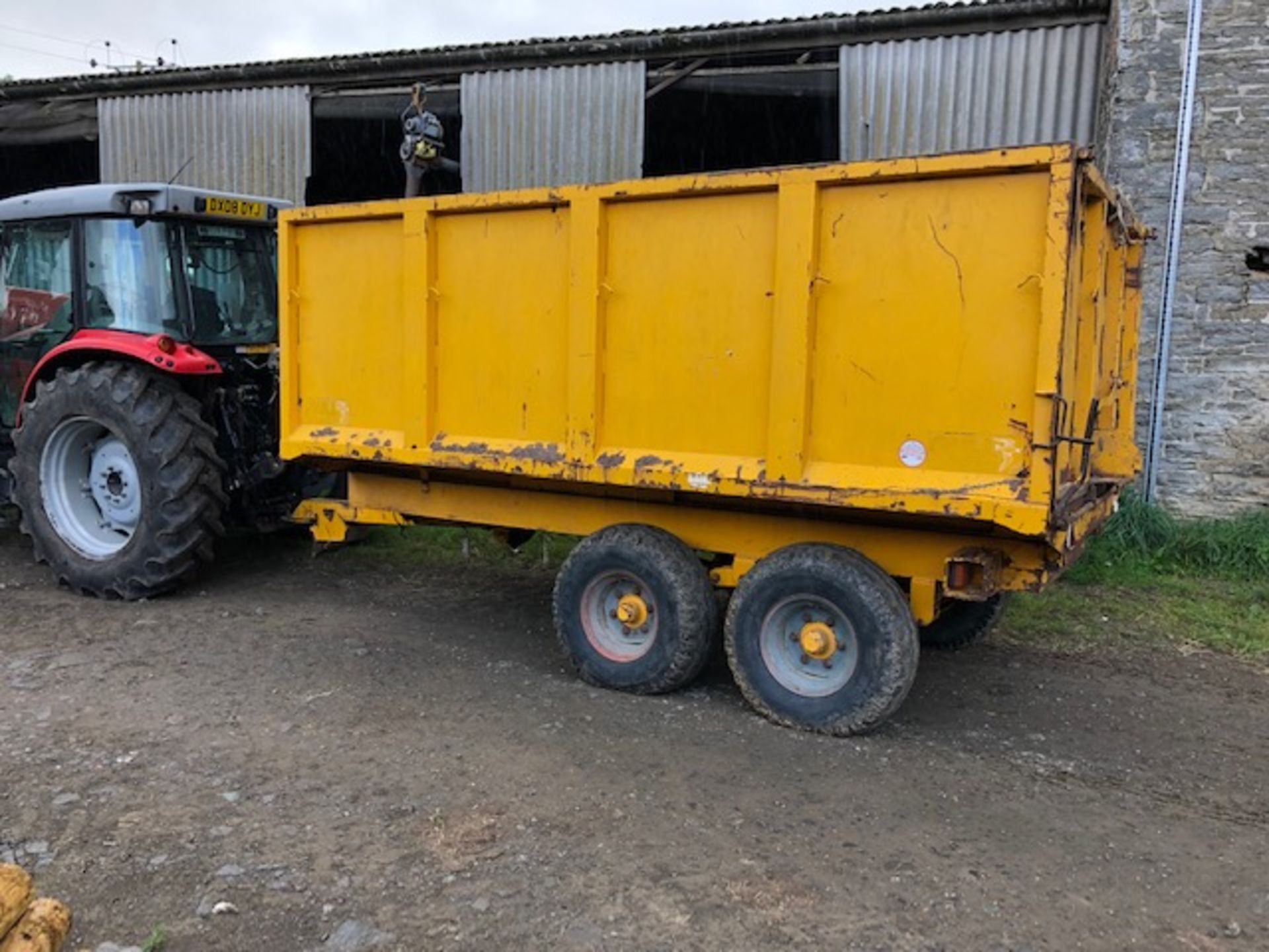 GULL 8T T/A GRAIN TRAILER