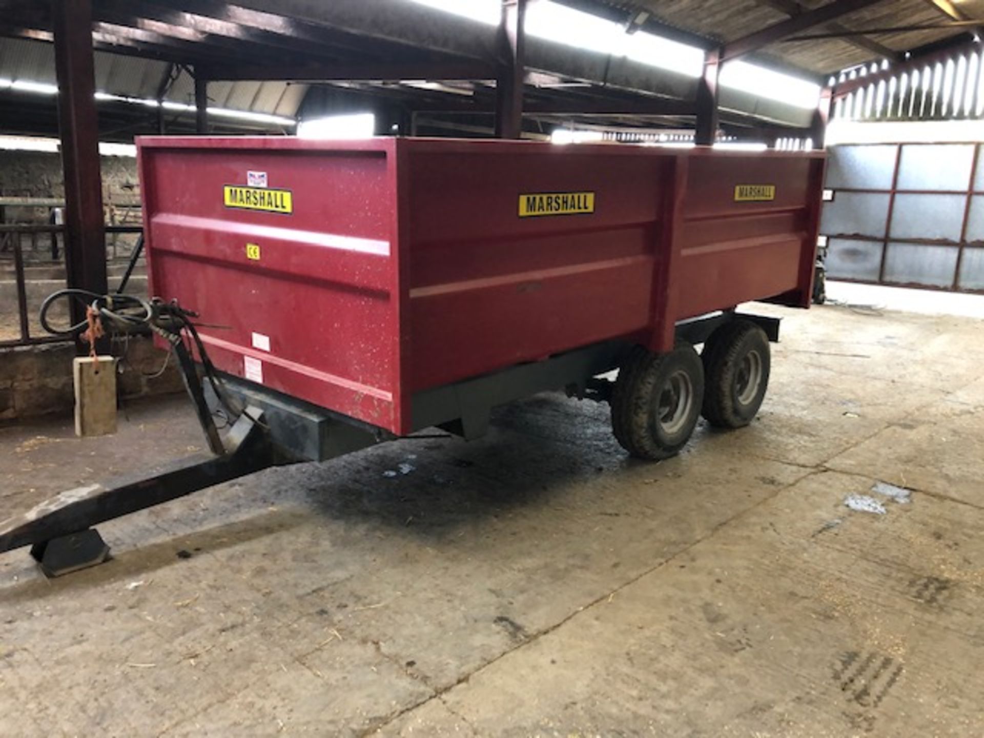 MARSHALL 6T T/A GRAIN TRAILER