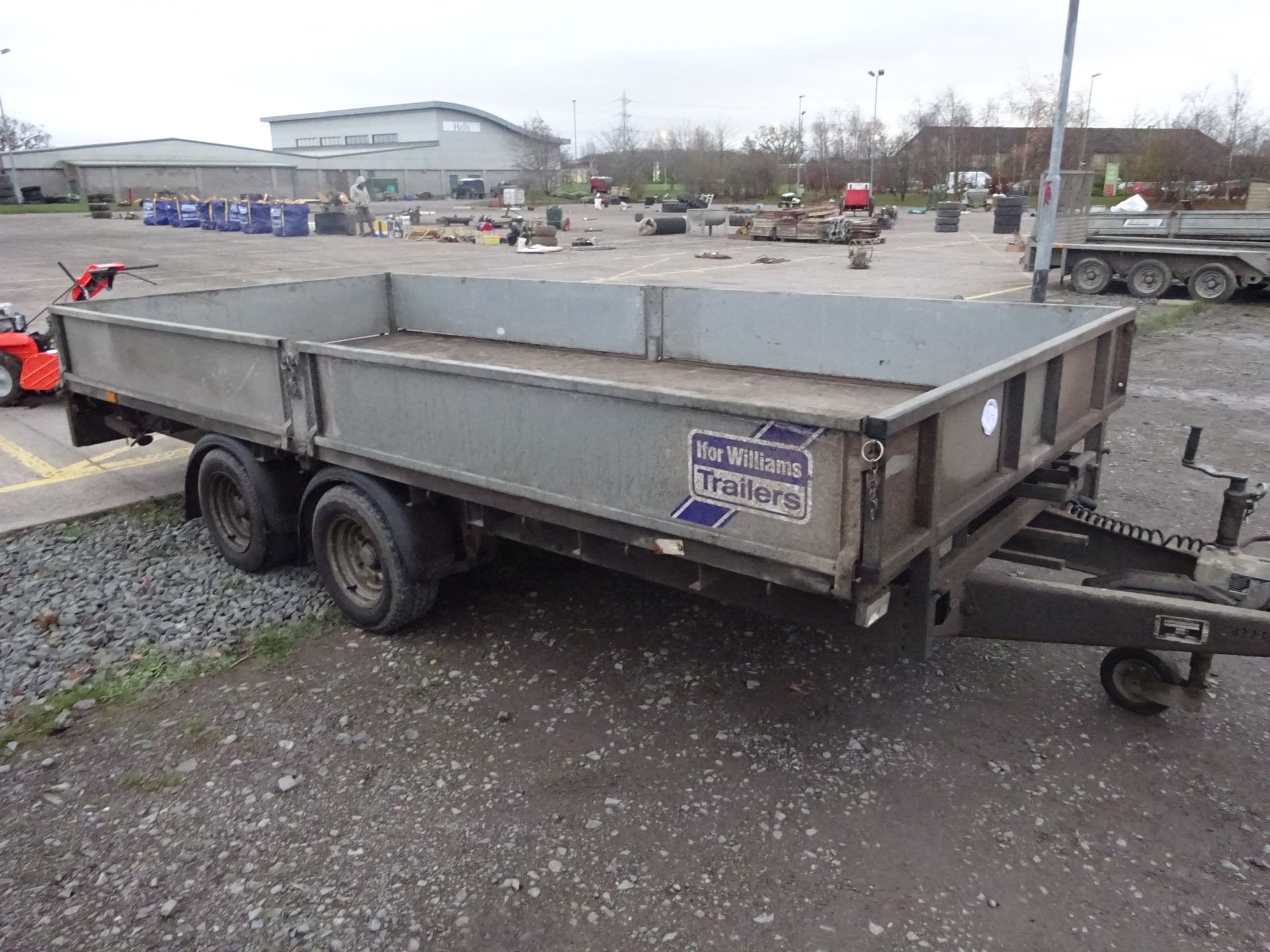 IFOR WILLIAMS FLATBED TRAILER